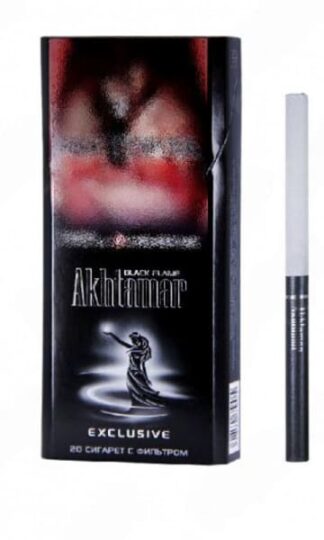 Сигареты Akhtamar Exclusive Black 115мм