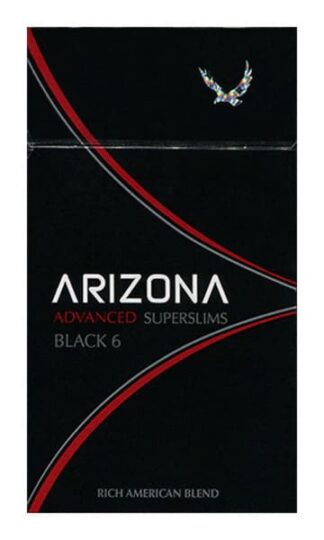 Сигареты Arizona Slims Black 6
