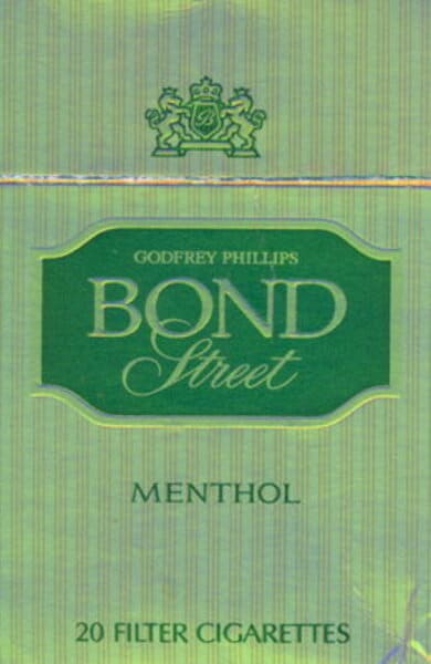 Сигареты Bond Street Menthol