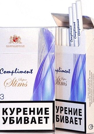 Сигареты Compliment Super Slims 3