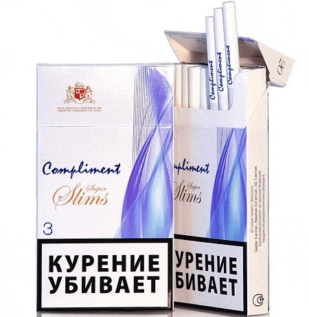 Сигареты Compliment Super Slims 3