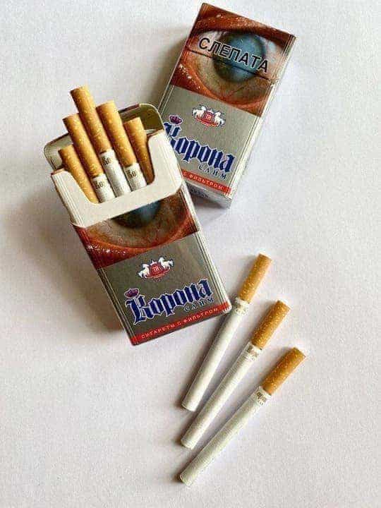Сигареты Корона слим