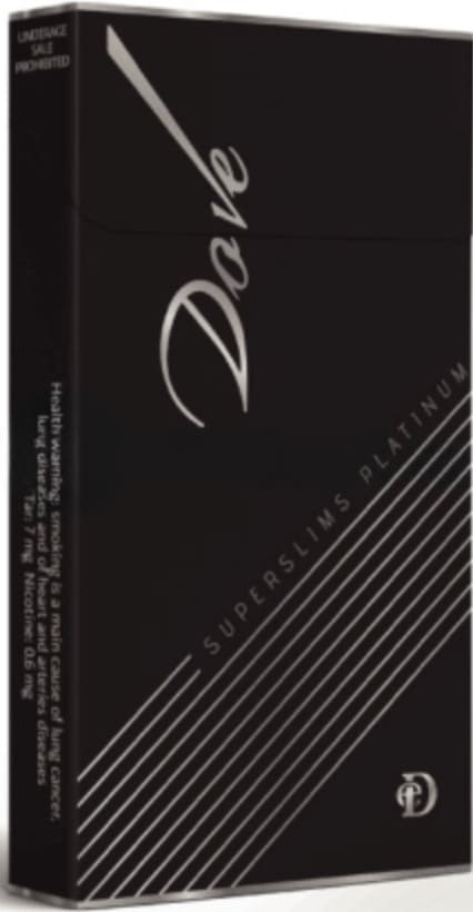 Сигареты Dove Platinum Superslims