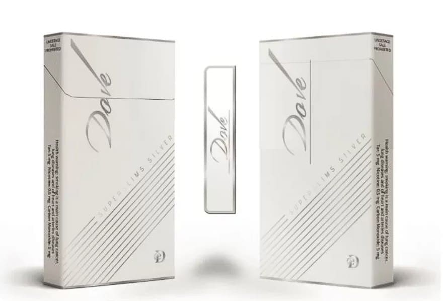 Сигареты Dove Silver Super Slim