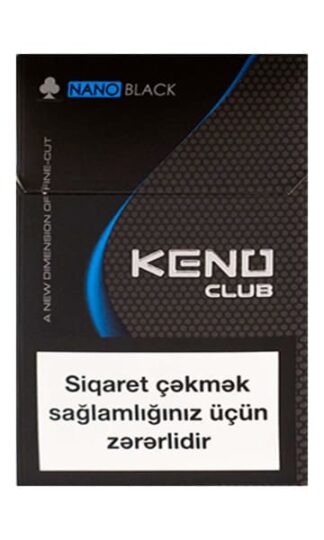 Сигареты Keno Club Black Nano