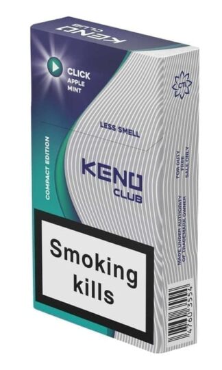 Сигареты Keno Club Click Apple Mint Queen Size