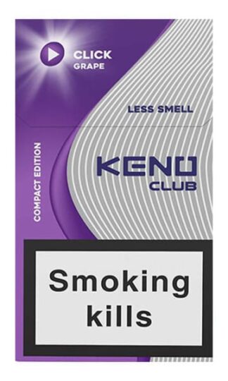 Сигареты Keno Club Click Grape Queen Size