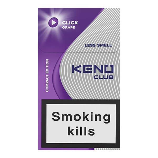 Сигареты Keno Club Click Grape Queen Size