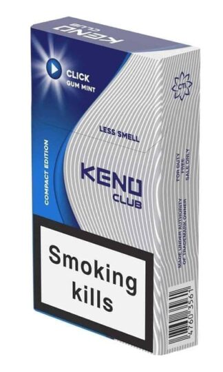 Сигареты Keno Club Click Gum Mint Queen Size