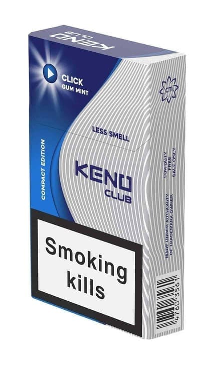 Сигареты Keno Club Click Gum Mint Queen Size