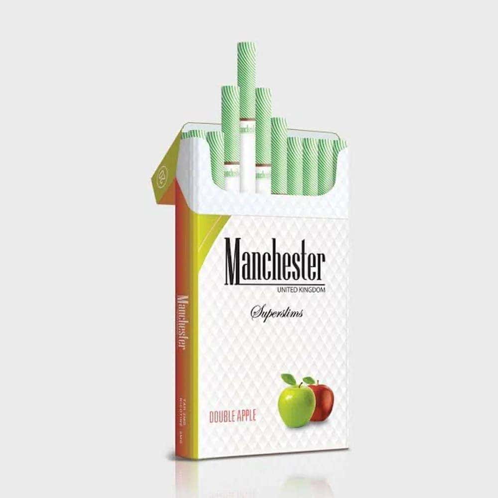Сигареты Manchester Double Apple Superslims