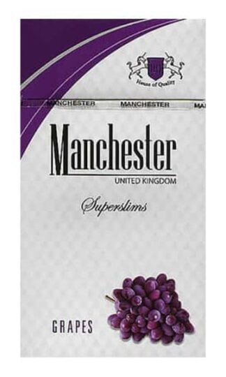Сигареты Manchester Grapes Superslims