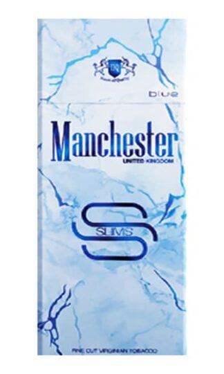 Сигареты Manchester Slim Blue
