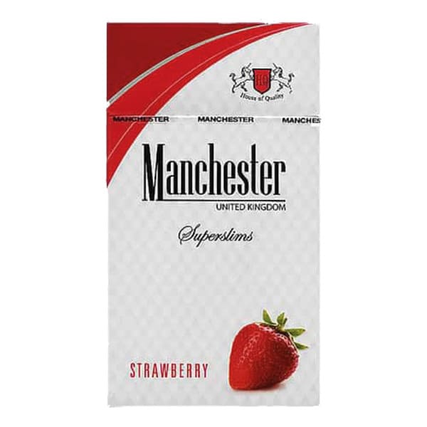 Сигареты Manchester Strawberry Superslims