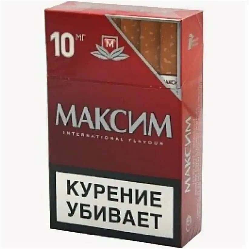 Сигареты Максим Классический 100 мм Красный — изображение 2