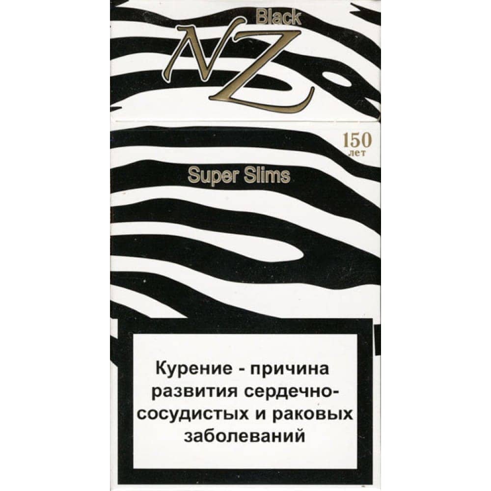 Сигареты NZ Black Super Slims