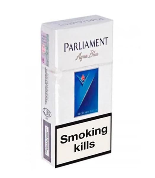 Сигареты Parliament Aqua Superslims