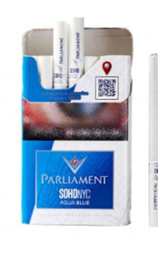 Сигареты Parliament SOHO NYC Aqua Blue