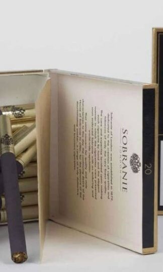 Сигареты Sobranie Black