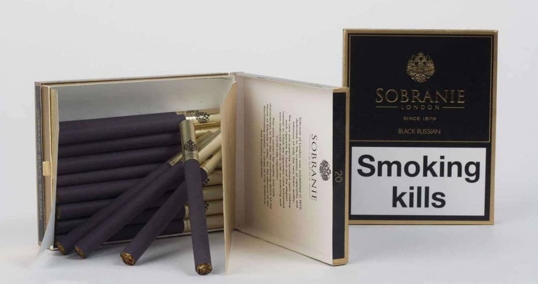 Сигареты Sobranie Black
