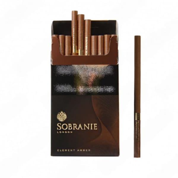 Сигареты Sobranie Element Amber Super Slim — изображение 2