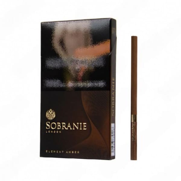 Сигареты Sobranie Element Amber Super Slim