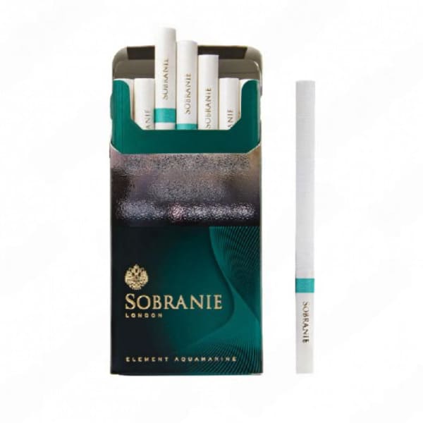 Сигареты Sobranie Element Aquamarine — изображение 2