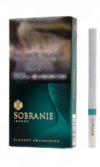 Сигареты Sobranie Element Aquamarine