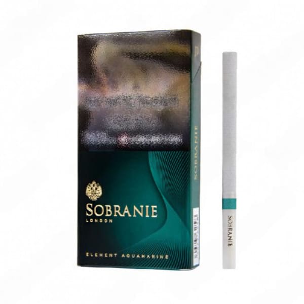 Сигареты Sobranie Element Aquamarine