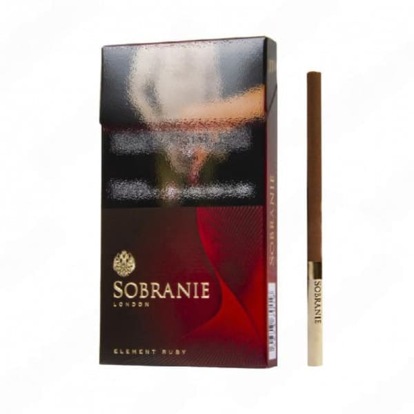 Сигареты Sobranie Element Ruby Super Slim