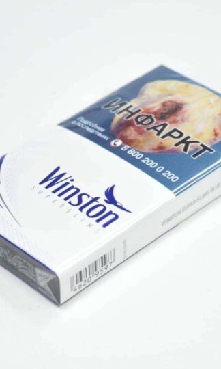 Сигареты Winston Super Slims Blue
