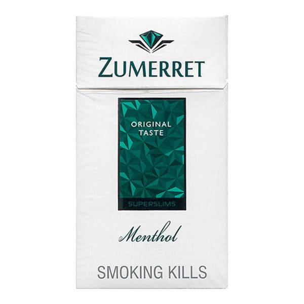 Сигареты Zumerret Menthol Superslims