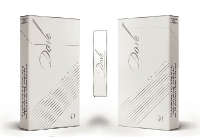 DoveSilverSuperSlims сигартеты