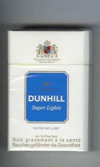 Сигареты Dunhill Super Lights