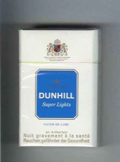 Сигареты Dunhill Super Lights
