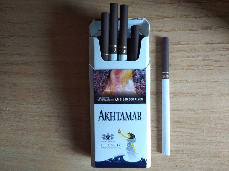 Сигареты Akhtamar Classic Slims 100мм